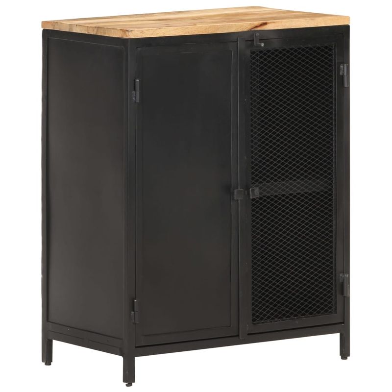 Casa si Gradina - Mobilier - Comode si corpuri - Comode - Servanta, 60x35x78 cm, lemn masiv de mango nefinisat - Infinity.ro
