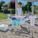 Market - Spalare si intretinere rufe - Uscatoare de rufe si accesorii - Leifheit Uscator de rufe Pegasus 200 Solid Deluxe Mobile - Infinity.ro