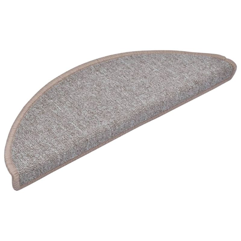 Casa si Gradina - Textile si covoare - Covoare - Covoare casa - Covorase de scara, 10 buc., maro deschis, 65x24x4 cm - Infinity.ro