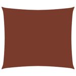 Casa si Gradina - Gradina si terasa - Umbrele si pavilioane - Umbrele - Parasolar, caramiziu, 4x5 m, tesatura oxford, dreptunghiular - Infinity.ro