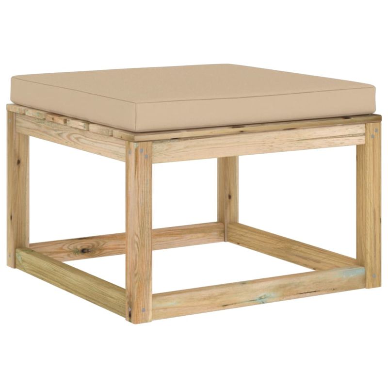 Casa si Gradina - Gradina si terasa - Mobilier exterior - Seturi mobila gradina - Set mobilier de gradina cu perne, 7 piese, lemn de pin tratat - Infinity.ro