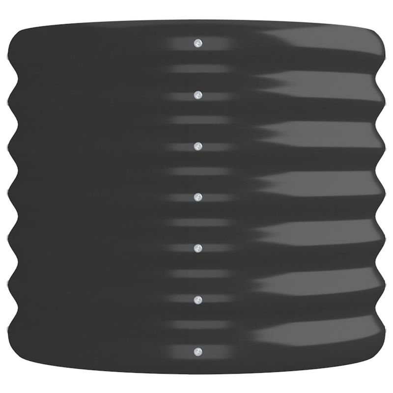 Casa si Gradina - Gradinarit si plante - Plante si ghivece - Ghivece si suporturi - Strat inaltat gradina 152x40x36 cm otel vopsit electrostatic, antracit - Infinity.ro