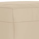 Casa si Gradina - Mobilier - Scaune si fotolii - Tabureti - Taburet, crem, 70x55x41 cm, microfibra - Infinity.ro