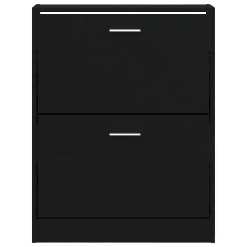 Casa si Gradina - Mobilier - Organizare si depozitare - Organizator incaltaminte - Pantofar, negru, 59x17x81 cm, lemn compozit - Infinity.ro