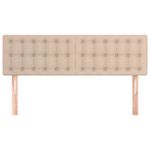 Casa si Gradina - Mobilier - Paturi si accesorii - Accesorii paturi - Tablii de pat 2 buc. cappuccino 72x5x78/88 cm piele ecologica - Infinity.ro