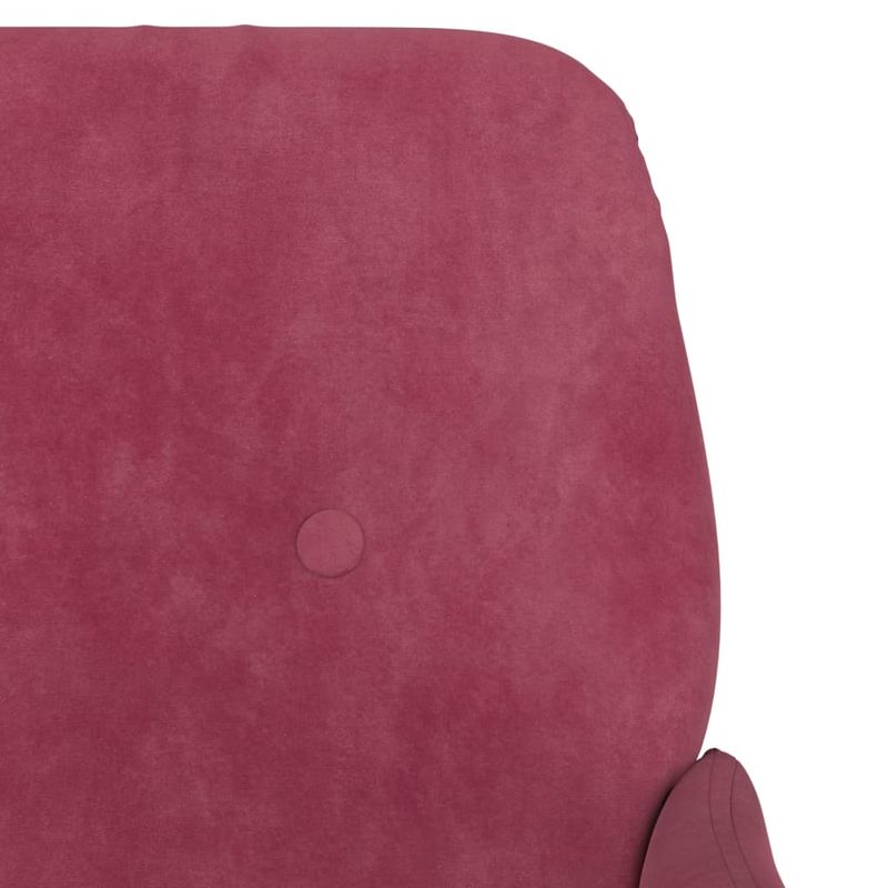 Casa si Gradina - Mobilier - Canapele si coltare - Banchete - Banca, rosu vin, 108x79x79 cm, catifea - Infinity.ro