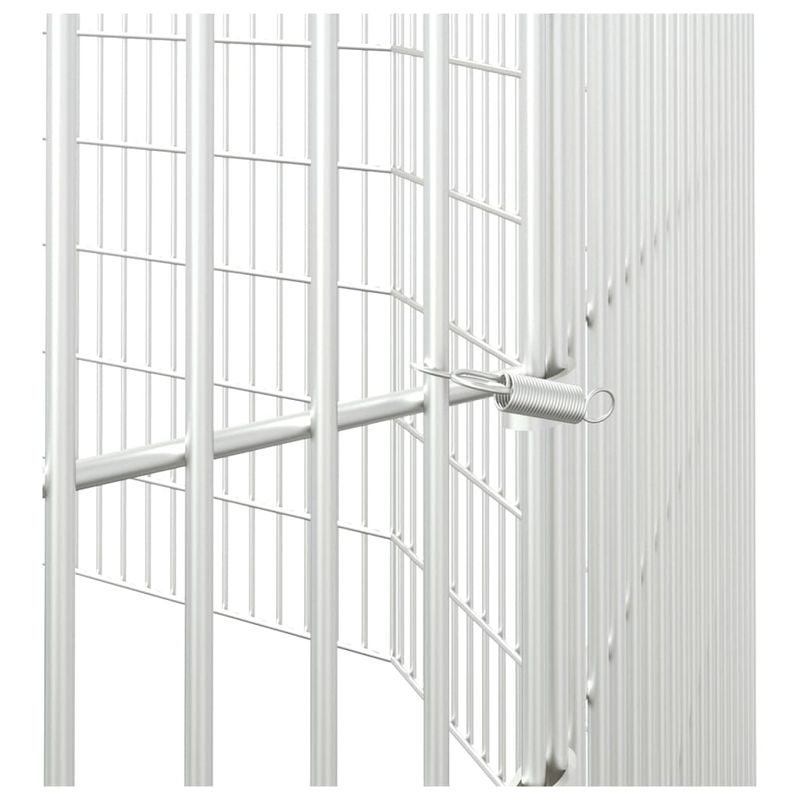 Petshop - Accesorii petshop - Culcusuri si custi - Tarcuri si colivii - Cusca pentru iepuri, 10 panouri, 54x80 cm, fier galvanizat - Infinity.ro
