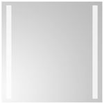 Casa si Gradina - Decoratiuni - Oglinzi - Oglinda de baie cu LED, 40x40 cm - Infinity.ro