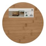 Casa si Gradina - Gradinarit si plante - Plante si ghivece - Ghivece si suporturi - Nature Carucior pentru plante, maro, Ø30 cm, BPC, rotund - Infinity.ro