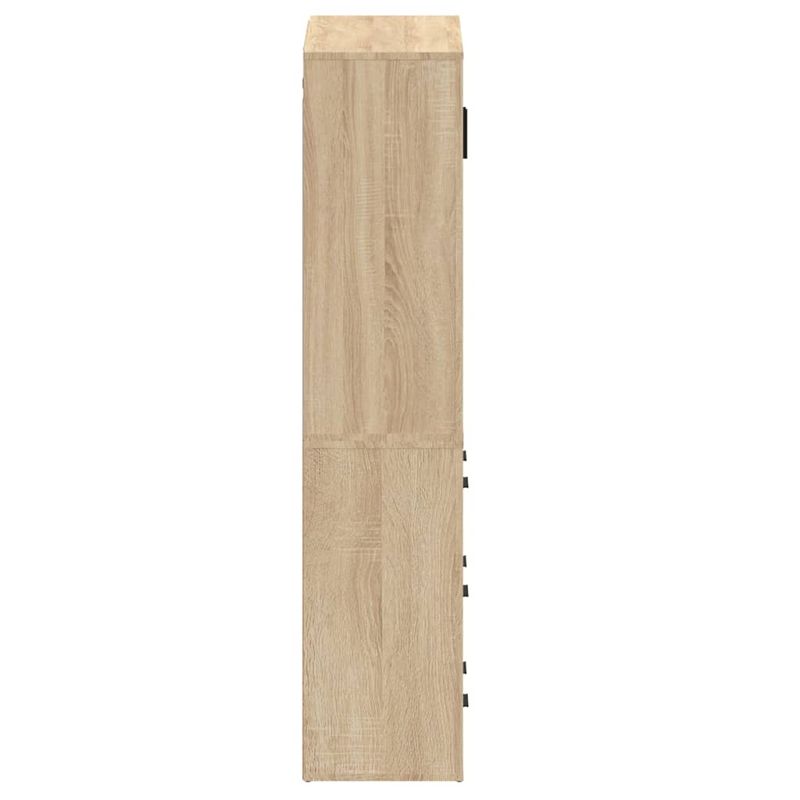 Casa si Gradina - Mobilier - Comode si corpuri - Corpuri bucatarie - Dulap inalt, stejar sonoma, lemn compozit - Infinity.ro