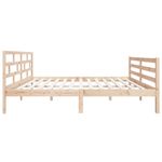 Casa si Gradina - Mobilier - Paturi si accesorii - Paturi - Cadru de pat, 140x190 cm, lemn masiv de pin - Infinity.ro