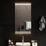 Casa si Gradina/Decoratiuni/Oglinzi - Oglinda de baie cu LED, 50x90 cm - Infinity.ro