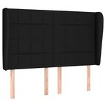 Casa si Gradina - Mobilier - Paturi si accesorii - Paturi - Pat box spring cu saltea, negru, 140x190 cm, textil - Infinity.ro