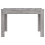 Casa si Gradina - Mobilier - Mese si birouri - Mese bucatarie si dining - Masa de bucatarie, sonoma gri, 120x60x76 cm, lemn prelucrat - Infinity.ro