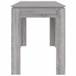 Casa si Gradina - Mobilier - Mese si birouri - Mese bucatarie si dining - Masa de bucatarie, sonoma gri, 120x60x76 cm, lemn prelucrat - Infinity.ro