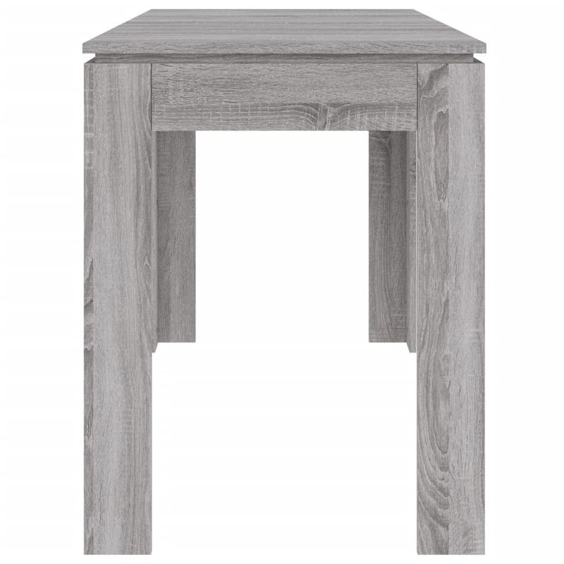 Casa si Gradina - Mobilier - Mese si birouri - Mese bucatarie si dining - Masa de bucatarie, sonoma gri, 120x60x76 cm, lemn prelucrat - Infinity.ro