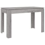 Casa si Gradina - Mobilier - Mese si birouri - Mese bucatarie si dining - Masa de bucatarie, sonoma gri, 120x60x76 cm, lemn prelucrat - Infinity.ro