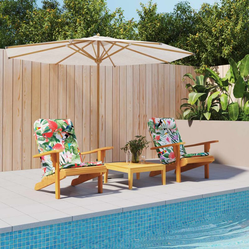 Casa si Gradina - Textile si covoare - Perne si pilote - Perne decorative - Perne pentru scaun Adirondack, 2 buc, multicolor, textil oxford - Infinity.ro