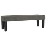 Casa si Gradina - Mobilier - Paturi si accesorii - Paturi - Pat box spring cu saltea, gri inchis, 160x200 cm, catifea - Infinity.ro