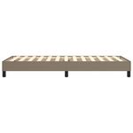 Casa si Gradina - Mobilier - Paturi si accesorii - Paturi - Cadru de pat, gri taupe, 80x200 cm, material textil - Infinity.ro