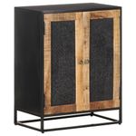 Casa si Gradina - Mobilier - Comode si corpuri - Comode - Servanta, 60 x 35 x 75 cm, lemn de mango nefinisat - Infinity.ro