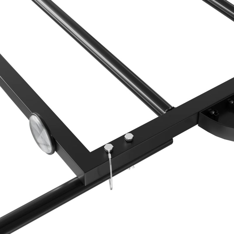 Sport si Outdoor - Ciclism - Accesorii pentru biciclete - Remorci biciclete - Remorca de bicicleta, negru, 126x63x34 cm, fier - Infinity.ro