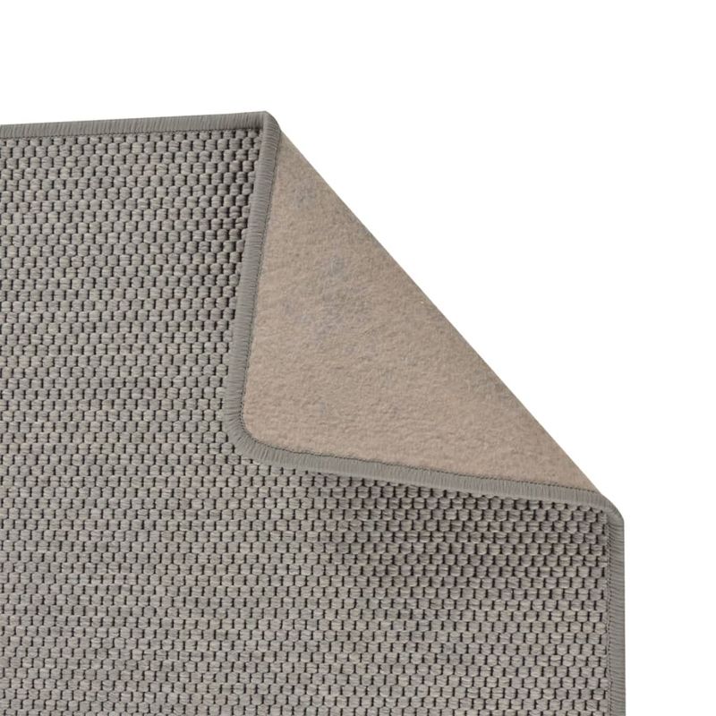 Casa si Gradina - Textile si covoare - Covoare - Covoare casa - Covor traversa cu aspect sisal, argintiu, 80x300 cm - Infinity.ro