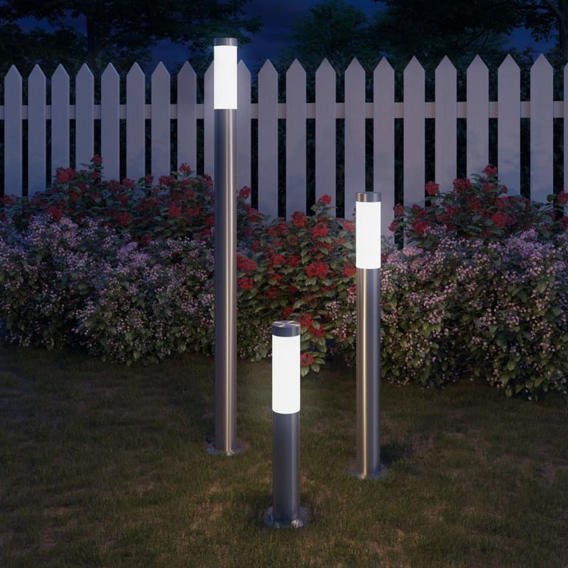 Casa si Gradina - Corpuri si surse de iluminat - Iluminat exterior - Felinare - Set de 3 lampi pentru gradina RSV verticale 230 V - Infinity.ro