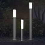 Casa si Gradina - Corpuri si surse de iluminat - Iluminat exterior - Felinare - Set de 3 lampi pentru gradina RSV verticale 230 V - Infinity.ro
