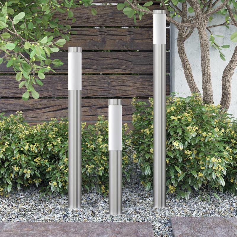Casa si Gradina - Corpuri si surse de iluminat - Iluminat exterior - Felinare - Set de 3 lampi pentru gradina RSV verticale 230 V - Infinity.ro