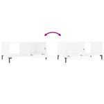 Casa si Gradina - Mobilier - Mese si birouri - Masute de cafea - Masuta de cafea, alb, 90x50x40 cm, lemn prelucrat - Infinity.ro