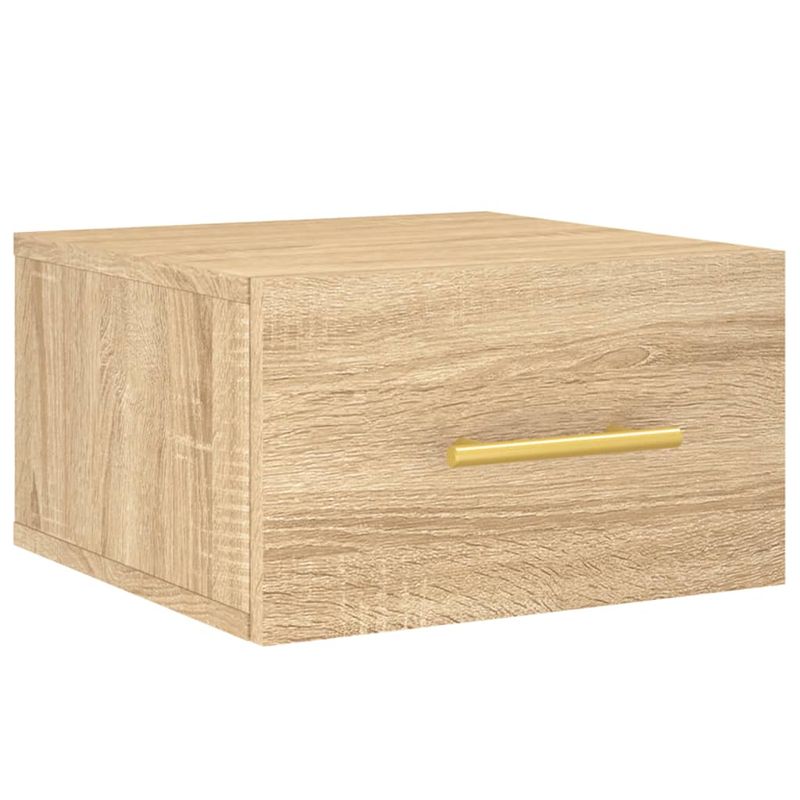 Casa si Gradina - Mobilier - Comode si corpuri - Noptiere - Noptiere de perete, 2 buc., stejar sonoma, 35x35x20 cm - Infinity.ro