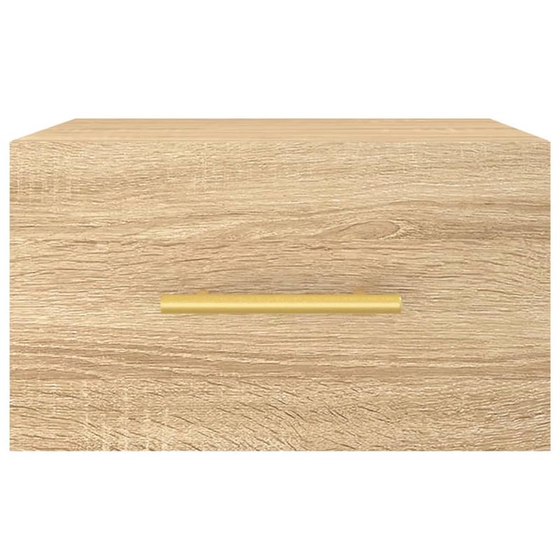 Casa si Gradina - Mobilier - Comode si corpuri - Noptiere - Noptiere de perete, 2 buc., stejar sonoma, 35x35x20 cm - Infinity.ro