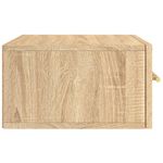 Casa si Gradina - Mobilier - Comode si corpuri - Noptiere - Noptiere de perete, 2 buc., stejar sonoma, 35x35x20 cm - Infinity.ro
