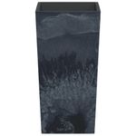 Casa si Gradina - Gradinarit si plante - Plante si ghivece - Ghivece si suporturi - Jardiniera cu interior detasabil antracit 11 / 26,5 L PP beton - Infinity.ro