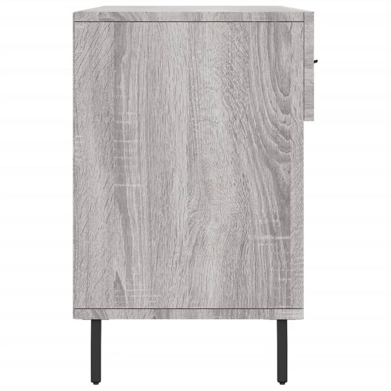 Casa si Gradina - Mobilier - Organizare si depozitare - Organizator incaltaminte - Banca de pantofi, gri sonoma, 102x35x55 cm, lemn prelucrat - Infinity.ro