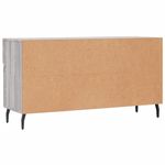 Casa si Gradina - Mobilier - Organizare si depozitare - Organizator incaltaminte - Banca de pantofi, gri sonoma, 102x35x55 cm, lemn prelucrat - Infinity.ro