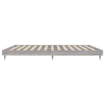 Casa si Gradina - Mobilier - Paturi si accesorii - Paturi - Cadru de pat, gri sonoma, 160x200 cm, lemn prelucrat - Infinity.ro