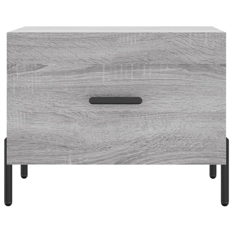 Casa si Gradina - Mobilier - Mese si birouri - Masute de cafea - Masuta de cafea, gri sonoma, 50x50x40 cm, lemn prelucrat - Infinity.ro