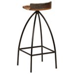 Casa si Gradina - Mobilier - Scaune si fotolii - Scaune - Scaune de bar, 2 buc., lemn masiv reciclat - Infinity.ro