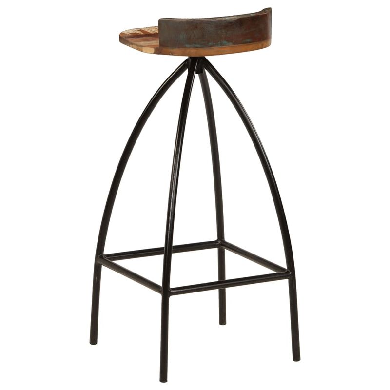 Casa si Gradina - Mobilier - Scaune si fotolii - Scaune - Scaune de bar, 2 buc., lemn masiv reciclat - Infinity.ro