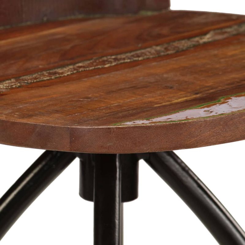 Casa si Gradina - Mobilier - Scaune si fotolii - Scaune - Scaune de bar, 2 buc., lemn masiv reciclat - Infinity.ro