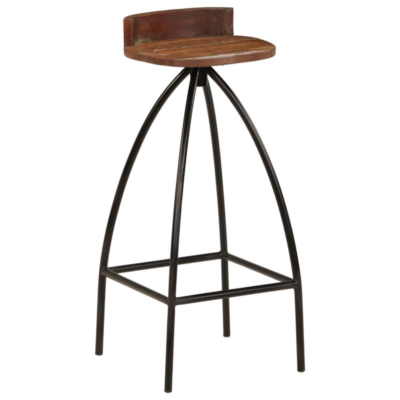 Casa si Gradina - Mobilier - Scaune si fotolii - Scaune - Scaune de bar, 2 buc., lemn masiv reciclat - Infinity.ro