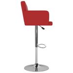 Casa si Gradina - Mobilier - Scaune si fotolii - Scaune - Scaune de bar, 2 buc., rosu, piele ecologica - Infinity.ro