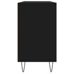 Casa si Gradina - Mobilier - Mobilier baie - Comode baie - Comoda pentru baie, negru, 80x33x60 cm, lemn compozit - Infinity.ro