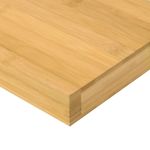 Casa si Gradina - Mobilier - Biblioteci si rafturi - Rafturi - Raft de perete, 100x20x4 cm, bambus - Infinity.ro