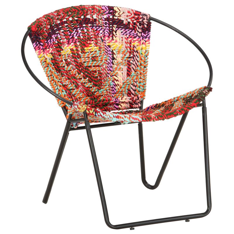 Casa si Gradina - Mobilier - Scaune si fotolii - Scaune - Scaun rotund Chindi, multicolor, material textil - Infinity.ro