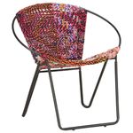 Casa si Gradina - Mobilier - Scaune si fotolii - Scaune - Scaun rotund Chindi, multicolor, material textil - Infinity.ro