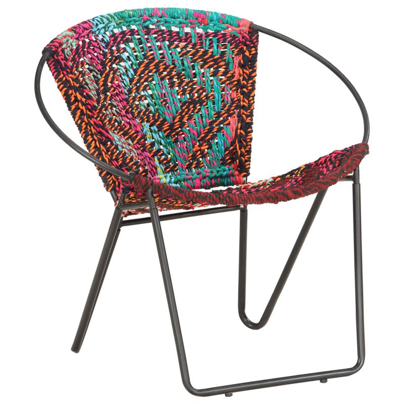 Casa si Gradina - Mobilier - Scaune si fotolii - Scaune - Scaun rotund Chindi, multicolor, material textil - Infinity.ro