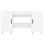 Casa si Gradina - Mobilier - Mese si birouri - Birouri - Birou, alb, 140x50x75 cm, lemn compozit - Infinity.ro